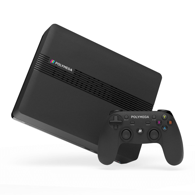 Polymega Base Unit box art for Playstation